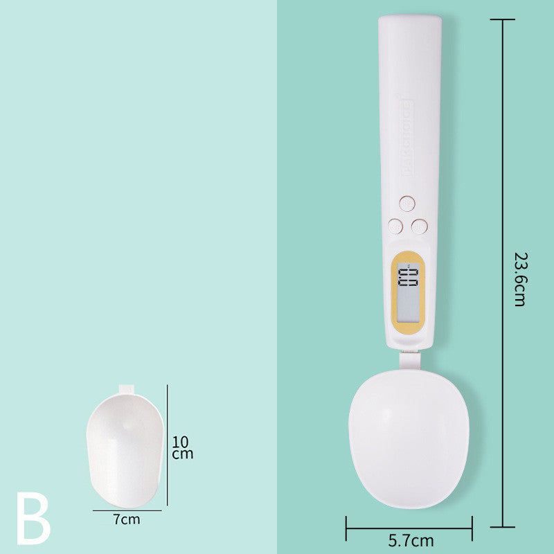 Smart Measuring Spoon – USB Rechargeable Digital Kitchen Scale