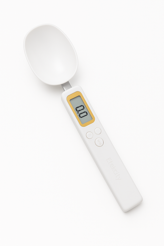 Smart Measuring Spoon – USB Rechargeable Digital Kitchen Scale